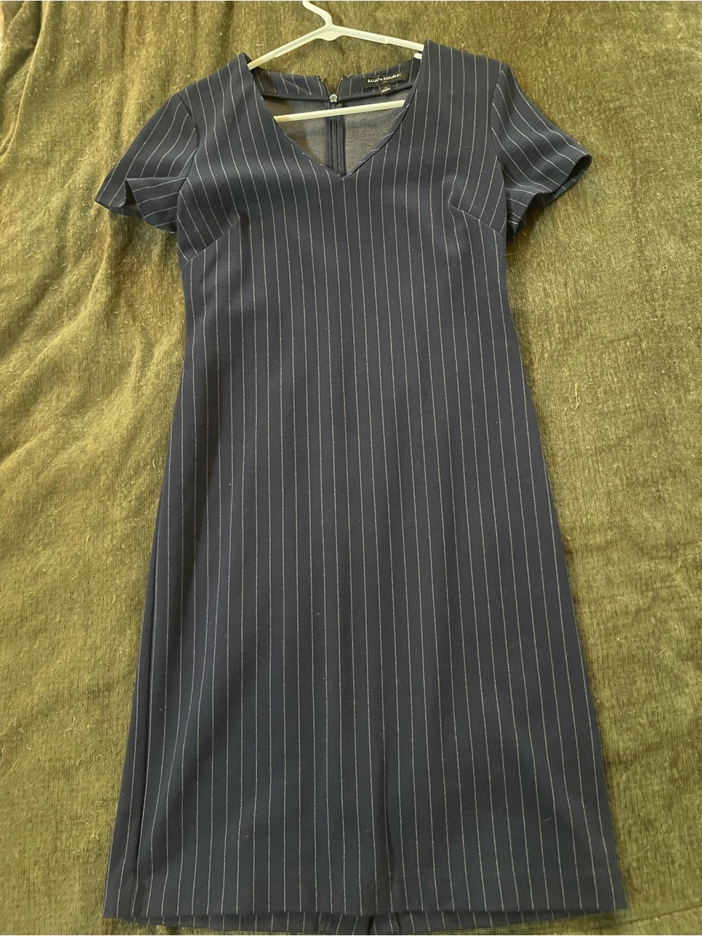 Banana Republic striped work dress